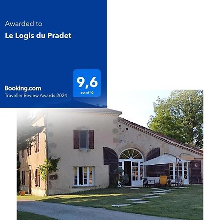 مبيت وإفطار Moncrabeau Le Logis Du Pradet المظهر الخارجي الصورة